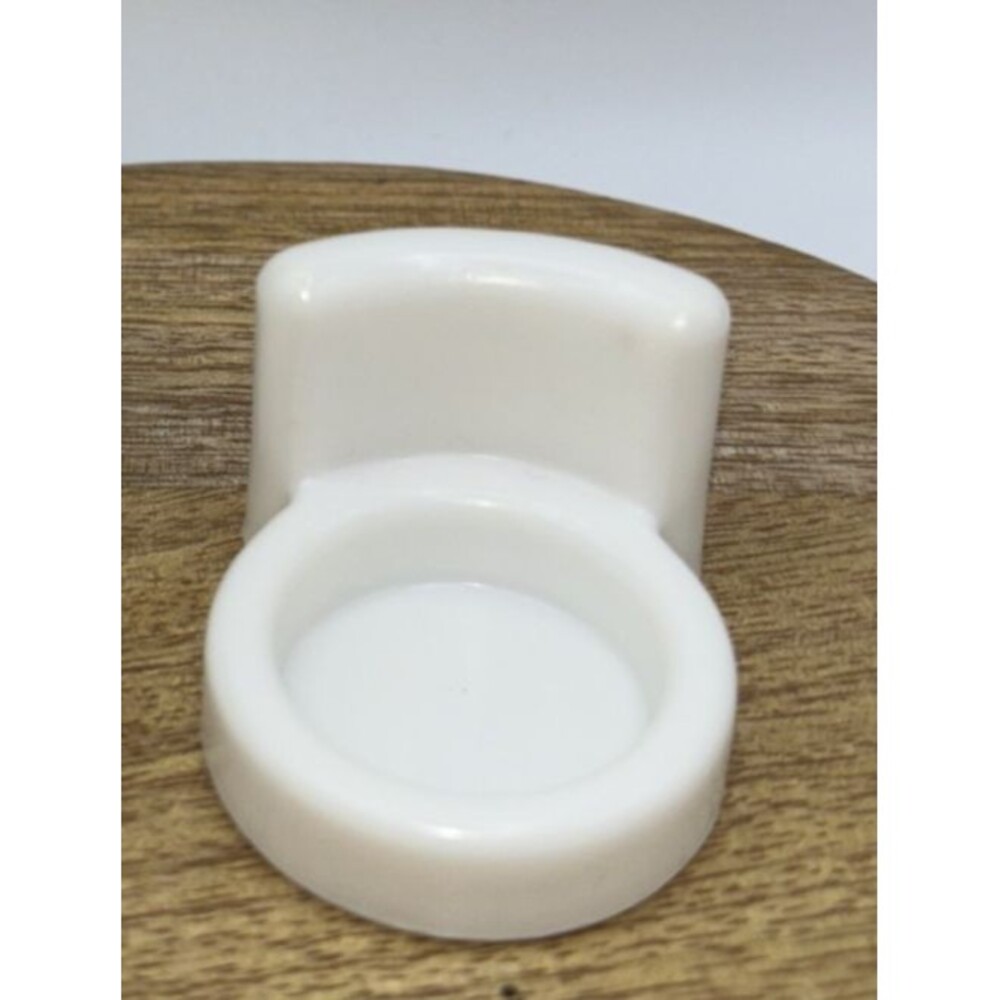 Fisher Price: Little People 1996 White Chair-Replacement, collection, Preowned